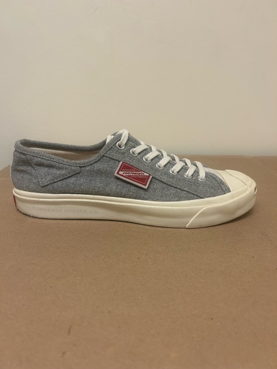 Converse Other - Converse Jack Purcell grey Canvas Low Top Unisex Sneakers with Cream Sole
